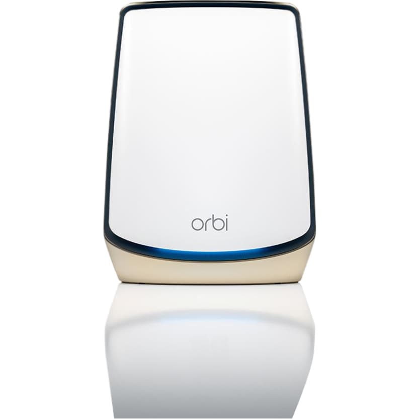 Netgear Orbi AX6000 tri-band Wi‑Fi 6 router with 10G Ethernet and mesh support