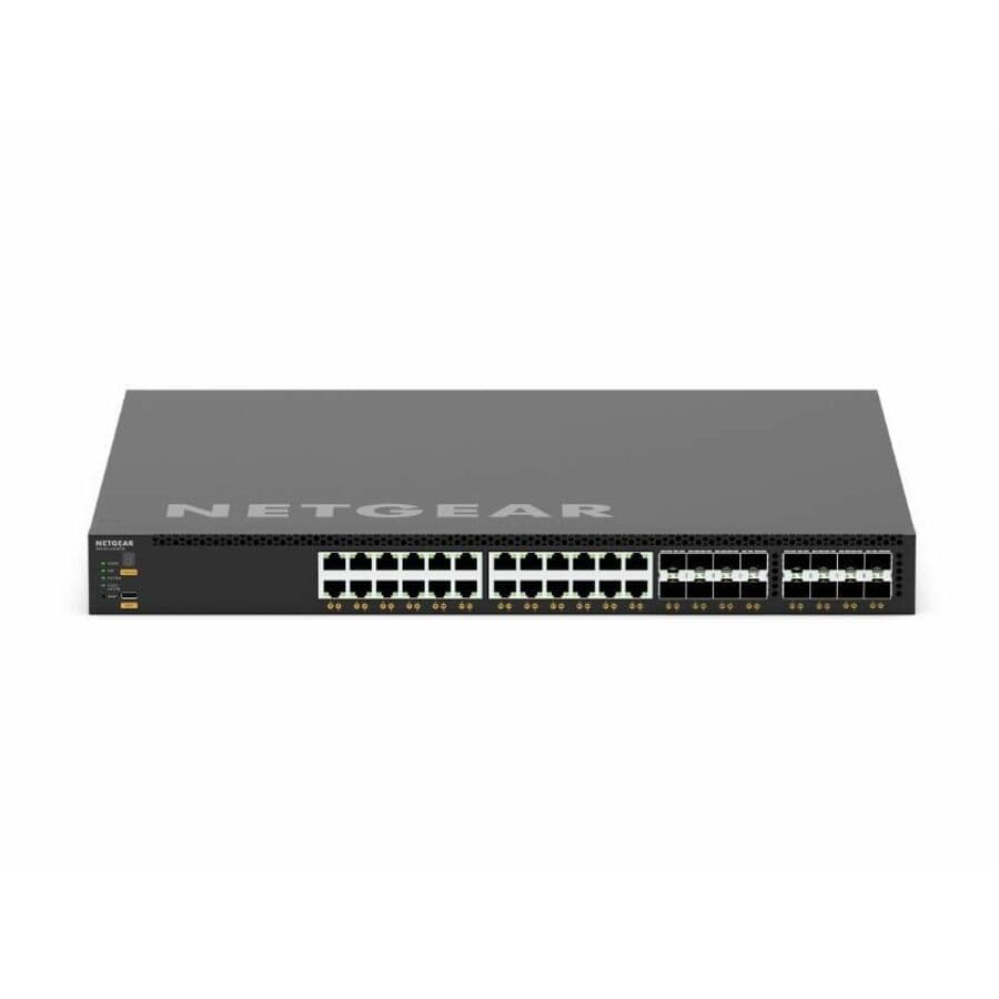 Netgear M4350-24X8F8V managed data center switch with 24 ports and 8 SFP+ slots