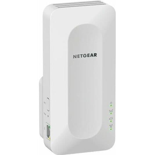 Netgear EAX14 AX1800 WiFi 6 wall-plug mesh extender for expanding wireless coverage