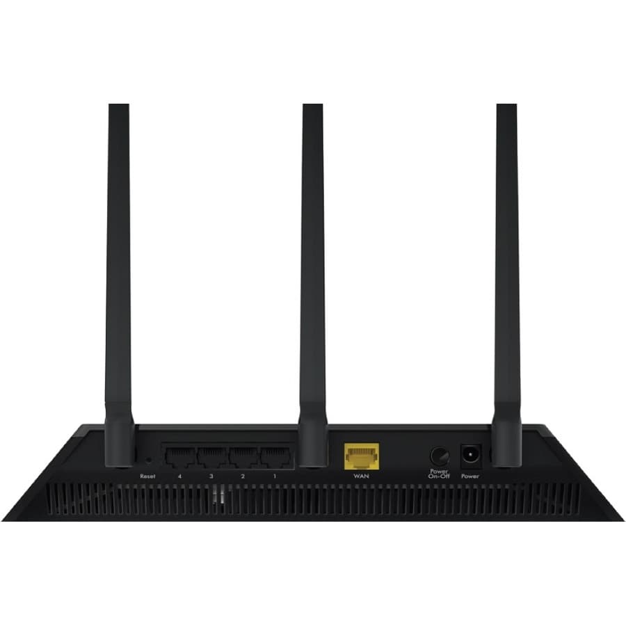 NETGEAR Nighthawk AC1900 Smart WiFi Router R6900 desktop router with dual-band gigabit Ethernet