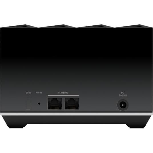 Netgear Nighthawk MS80-100NAS tri-band WiFi 6 mesh system for whole-home coverage
