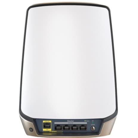 Netgear Orbi AX6000 tri-band Wi‑Fi 6 router with 10G Ethernet and mesh support
