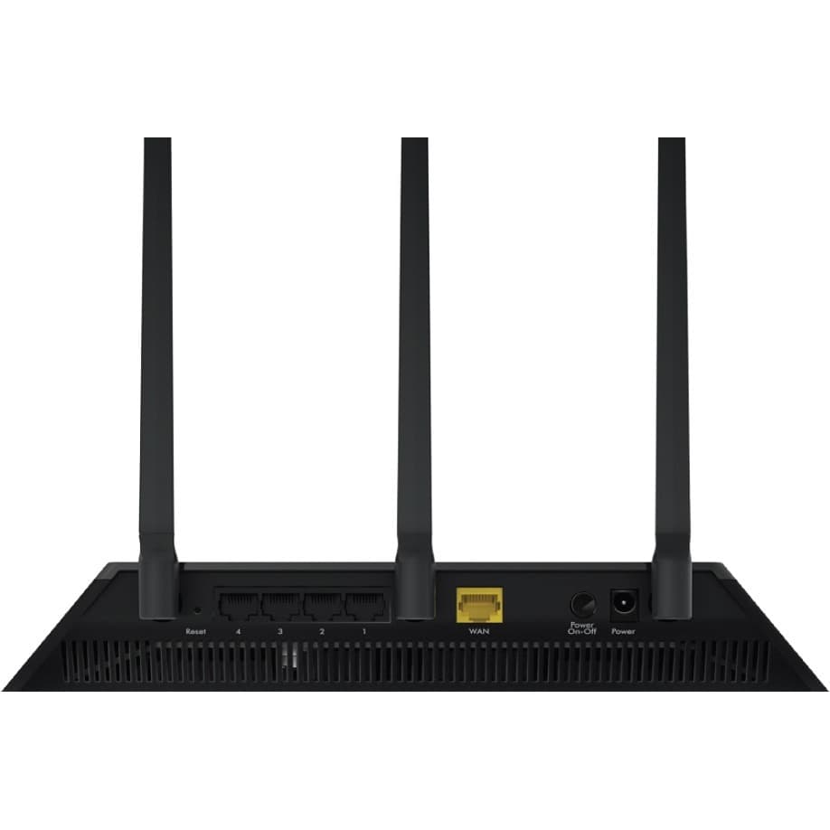 NETGEAR Nighthawk AC1900 Smart WiFi Router R6900 desktop router with dual-band gigabit Ethernet