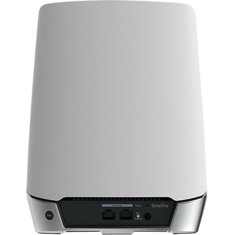 Netgear Orbi RBK753-100NAS AX4200 tri-band WiFi 6 mesh router bundle with two satellites