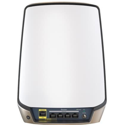 Netgear Orbi AX6000 tri-band Wi‑Fi 6 router with 10G Ethernet and mesh support