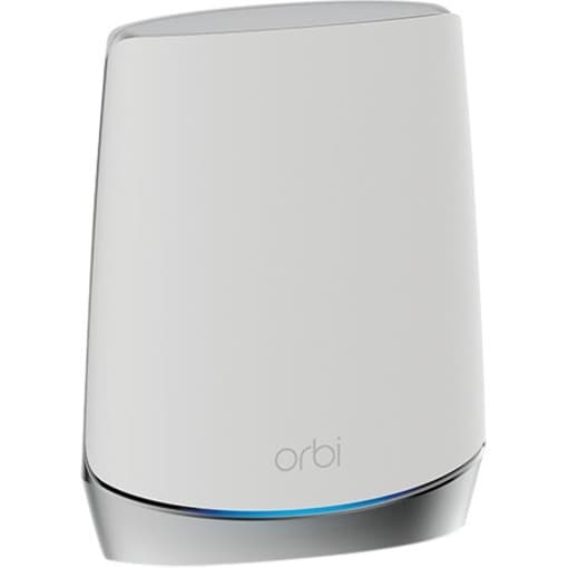 Netgear Orbi RBK753-100NAS AX4200 tri-band WiFi 6 mesh router bundle with two satellites