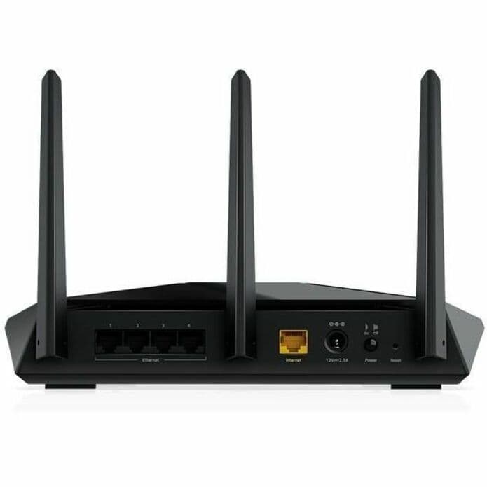 Netgear Nighthawk AX2400 WiFi 6 router with 5 Ethernet ports for home use