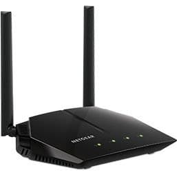 Netgear R6080 AC1000 dual-band WiFi router with 4 Ethernet ports