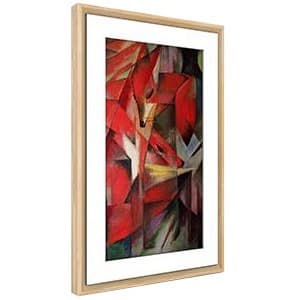 Netgear Meural Canvas II 27 in. smart art frame with walnut Winslow frame