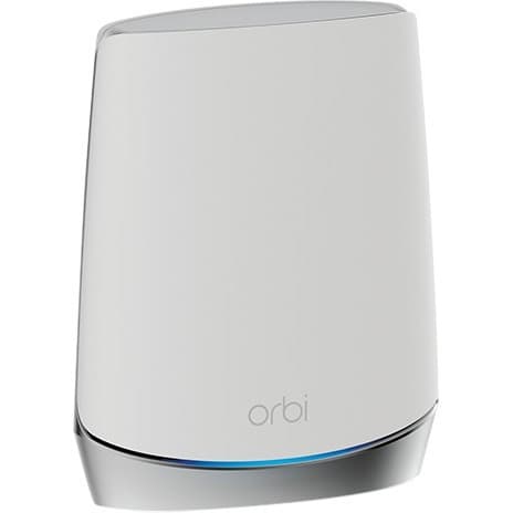 Netgear Orbi RBK753-100NAS AX4200 tri-band WiFi 6 mesh router bundle with two satellites