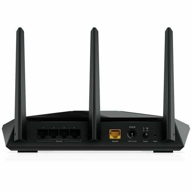Netgear Nighthawk AX2400 WiFi 6 router with 5 Ethernet ports for home use