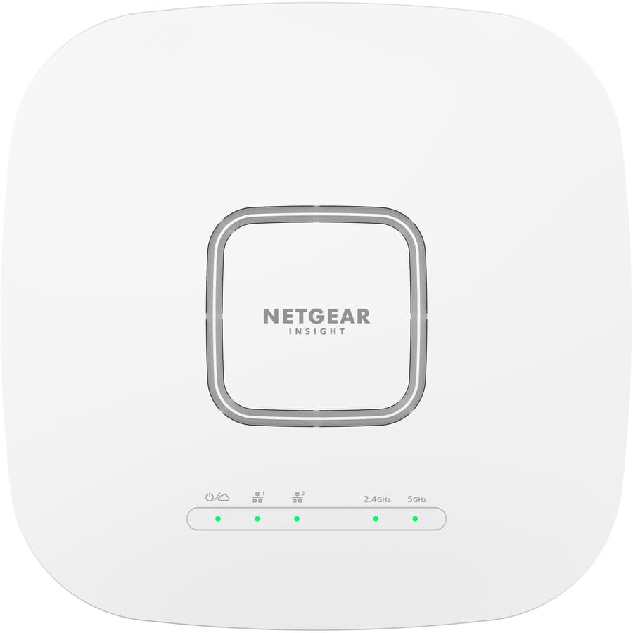 NETGEAR ProAV AX5400 WiFi 6 indoor wireless access point with included power supply
