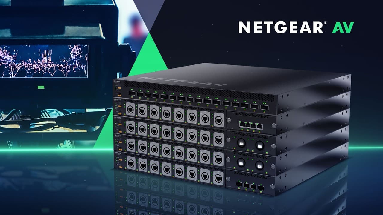 M4350 Managed Switches for Scalable AV and IT Networks