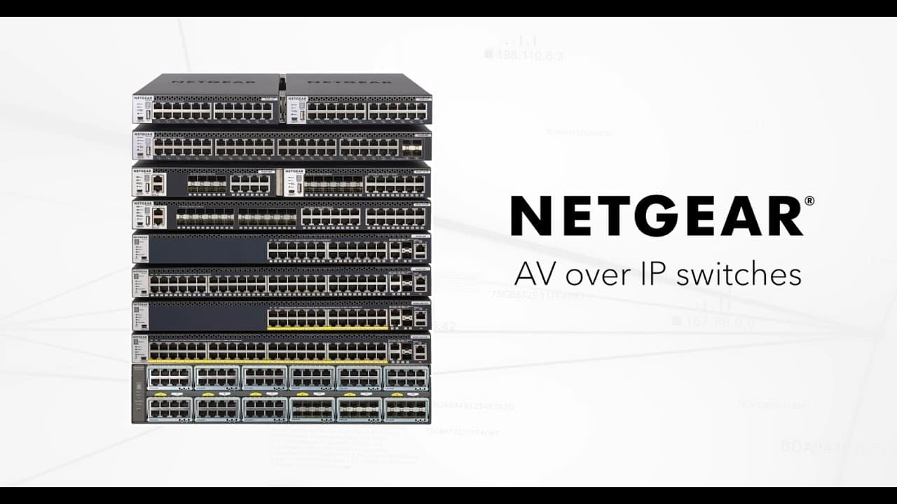 Designed for AV Pros | NETGEAR M4300 Switches