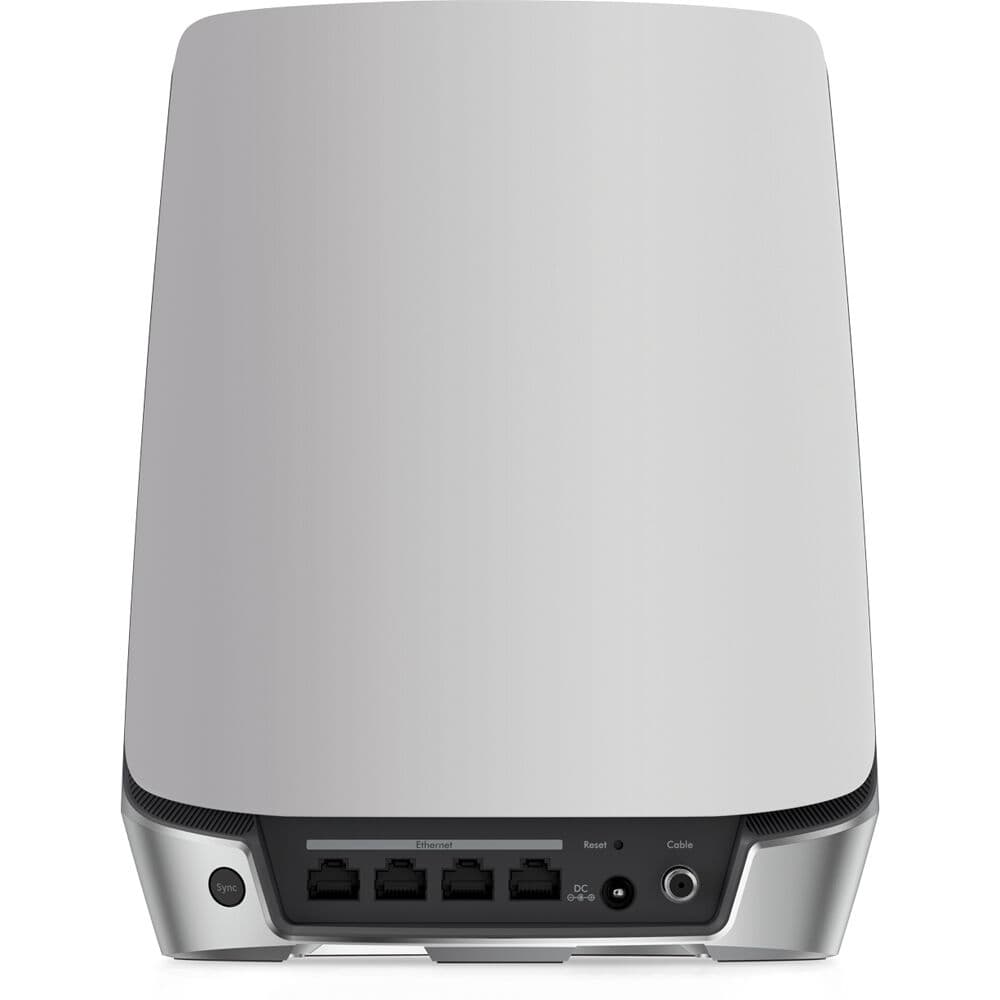Netgear Orbi WiFi 6 mesh system with built-in cable modem for whole-home coverage