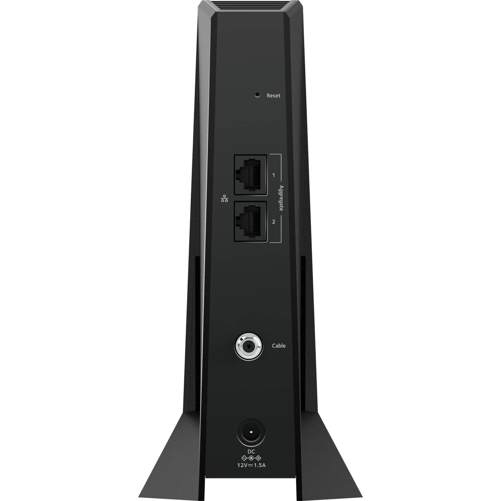 Netgear CM2500-100NAS DOCSIS 3.1 high-split cable modem with 2 Ethernet ports