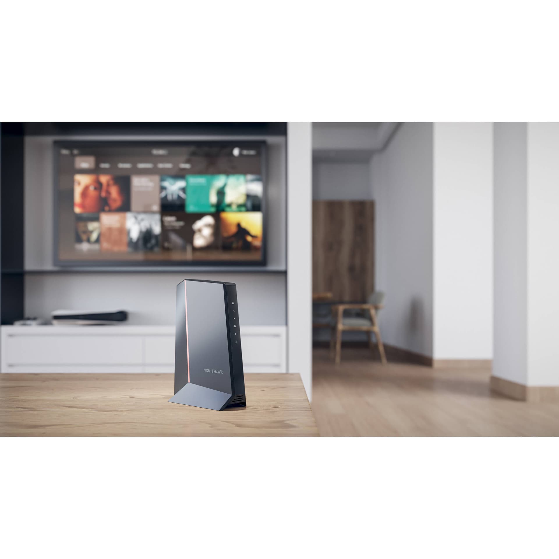 Netgear CM2500-100NAS DOCSIS 3.1 high-split cable modem with 2 Ethernet ports