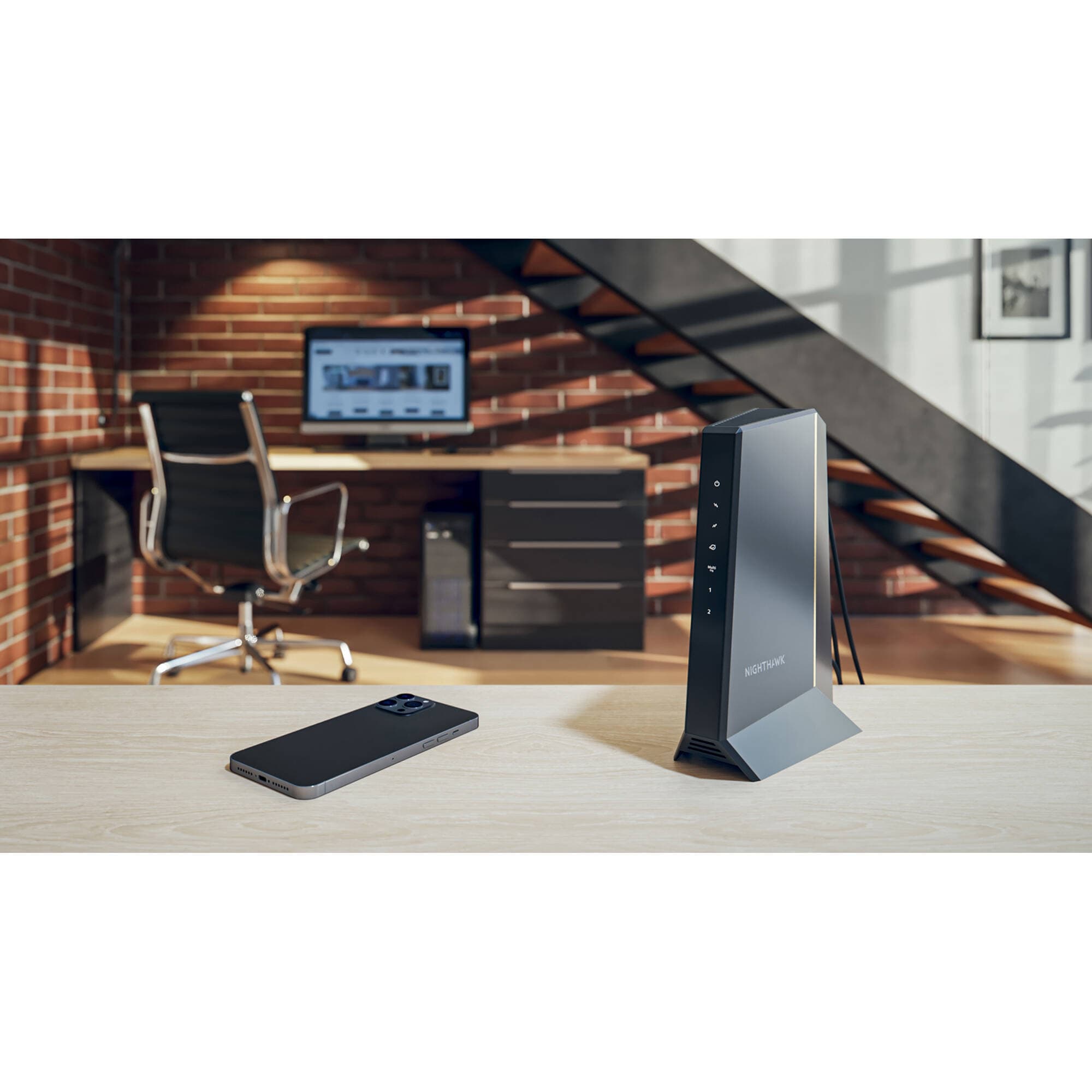 Netgear CM3000-100NAS DOCSIS 3.1 cable modem with 2.5G Ethernet port