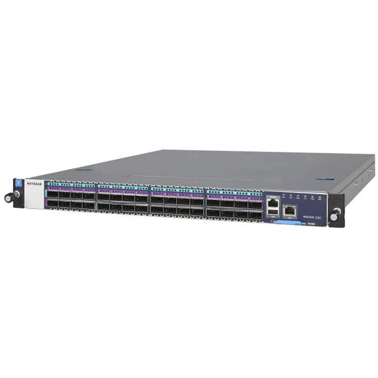 Netgear M4500-32C 1U managed data center switch with 100GbE connectivity