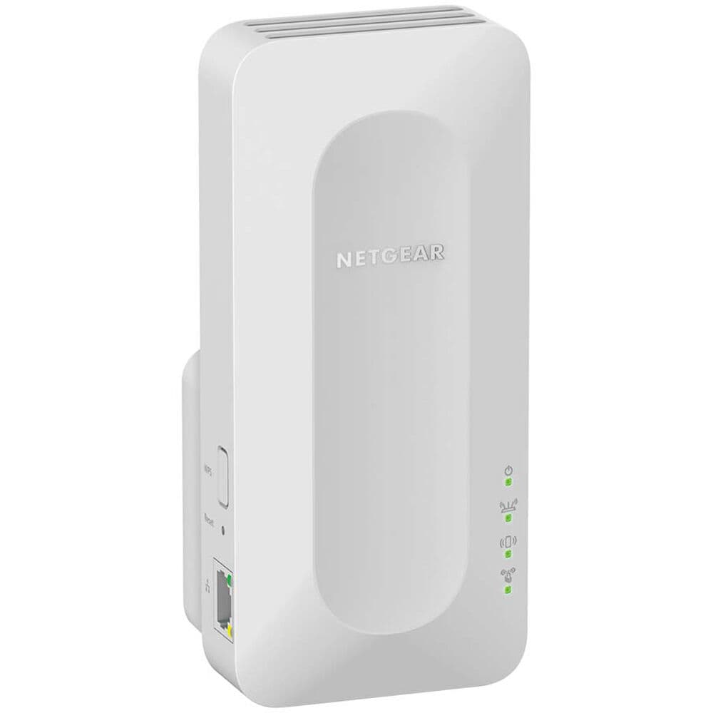 NETGEAR AX1600 WiFi 6 Mesh Extender EAX12-100NAS plug-in mesh extender