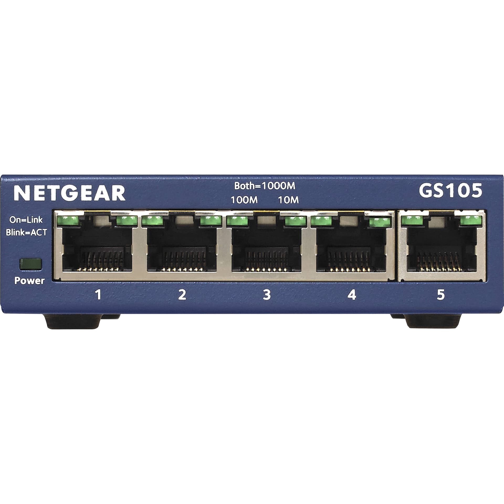 NETGEAR GS105NA 5-port Gigabit unmanaged desktop switch