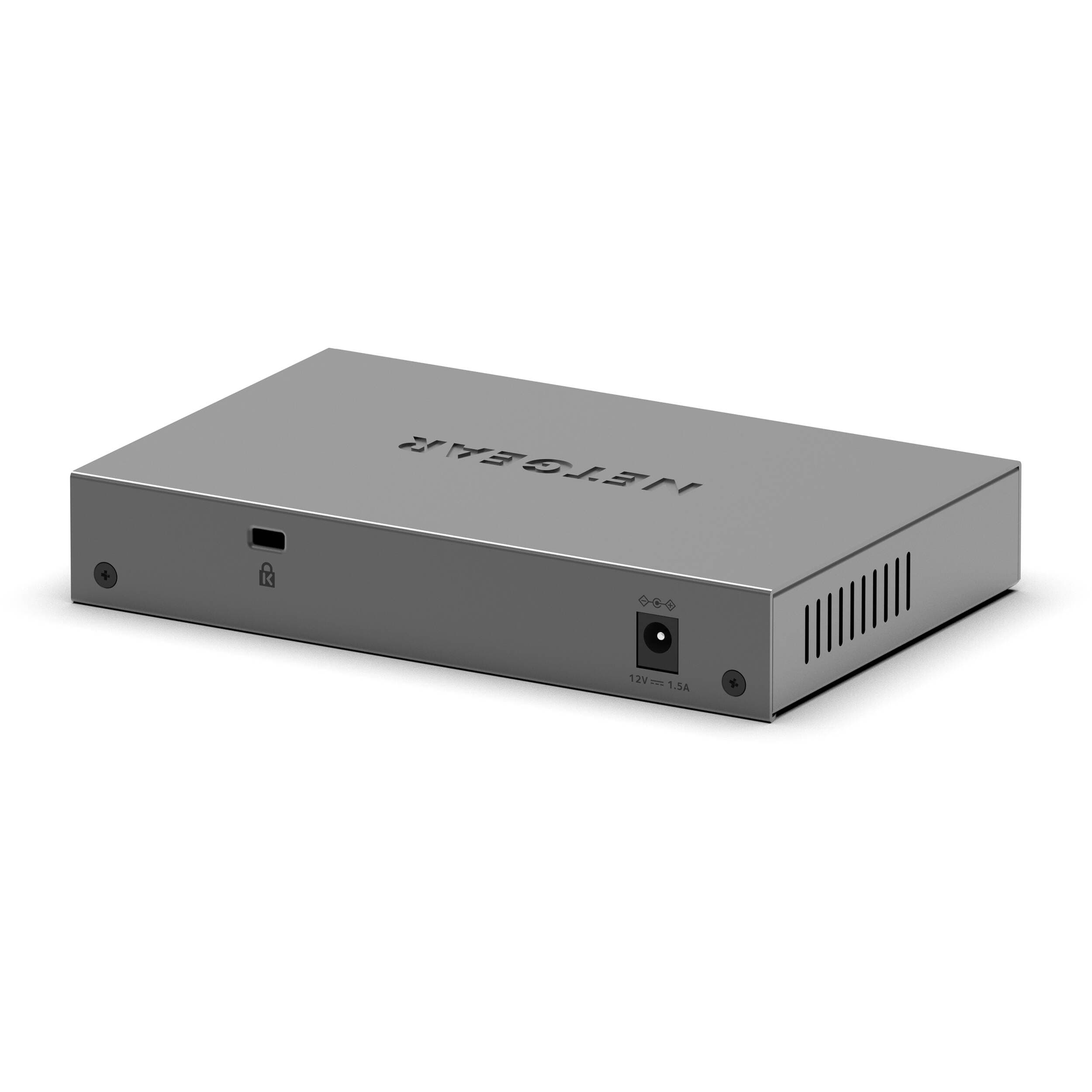 NETGEAR GS108E 8-port Gigabit Plus managed switch for small business networking