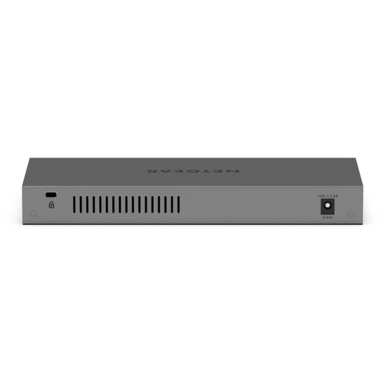 Netgear GS108X-100NAS unmanaged switch with 8 Gigabit ports and 1 10G SFP+ uplink