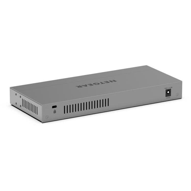 Netgear GS108X-100NAS unmanaged switch with 8 Gigabit ports and 1 10G SFP+ uplink