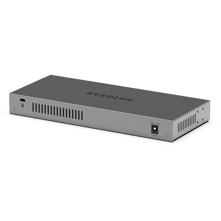 Netgear GS108X-100NAS unmanaged switch with 8 Gigabit ports and 1 10G SFP+ uplink