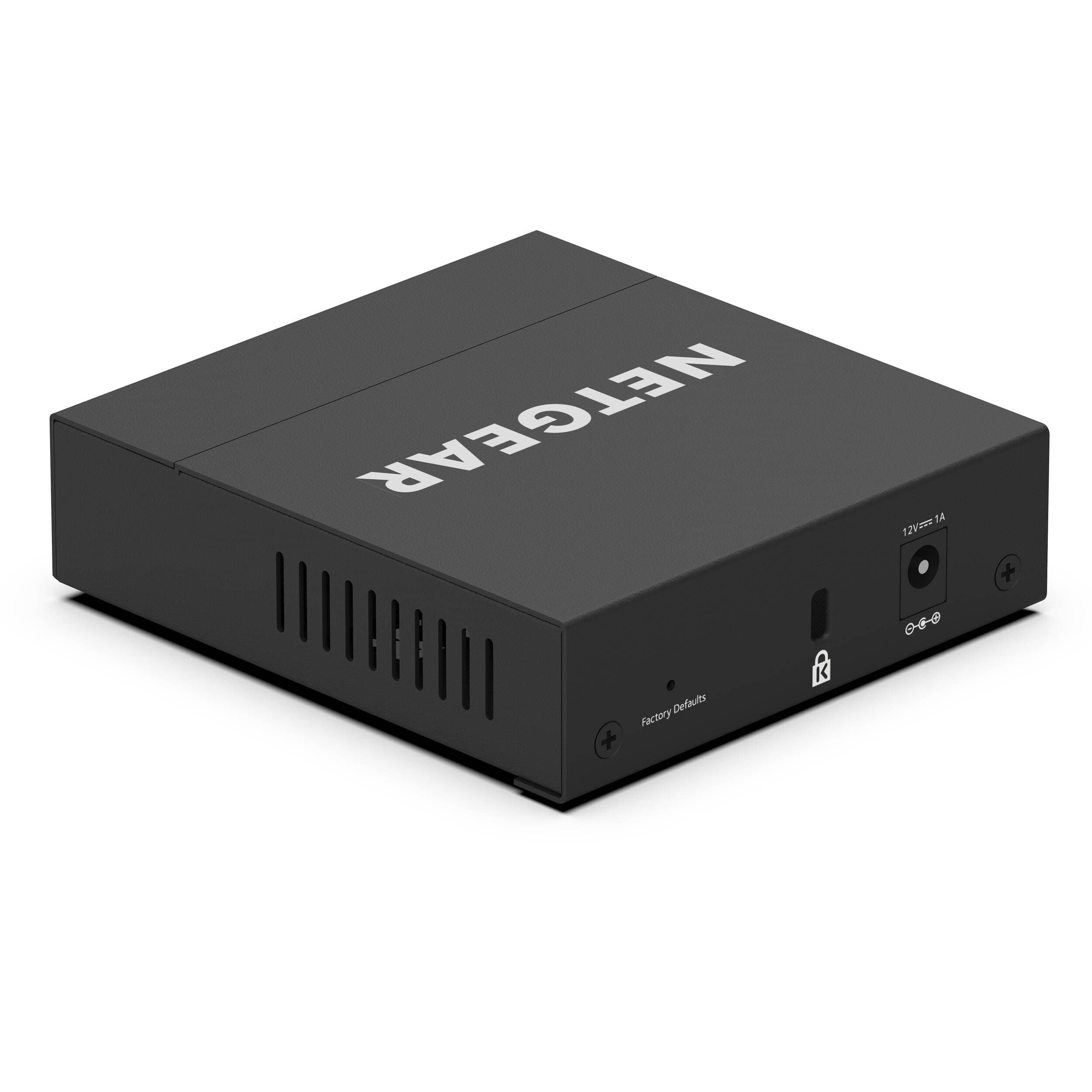 Netgear GS305E-100NAS 5-port Gigabit Plus managed switch for small office networking