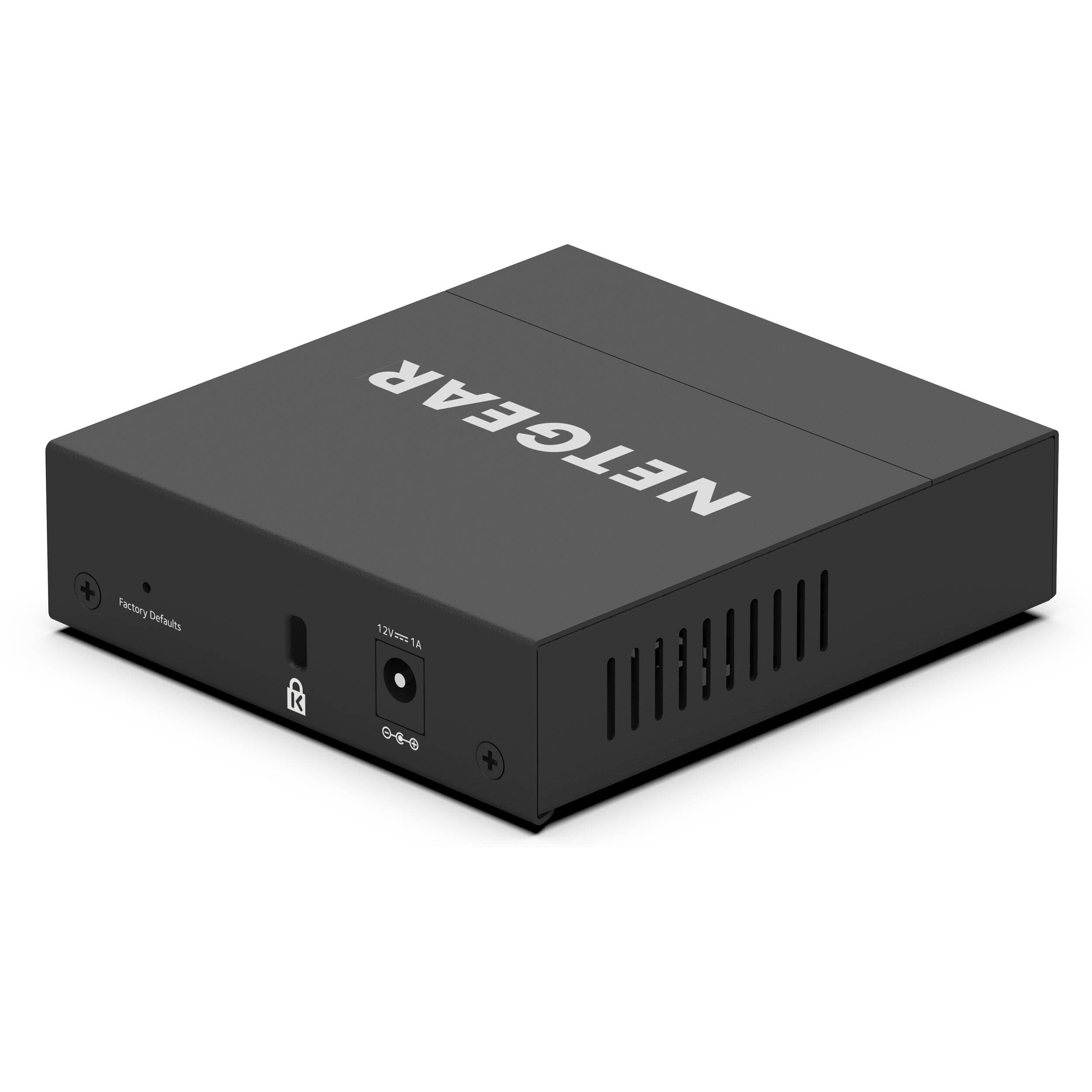 Netgear GS305E-100NAS 5-port Gigabit Plus managed switch for small office networking