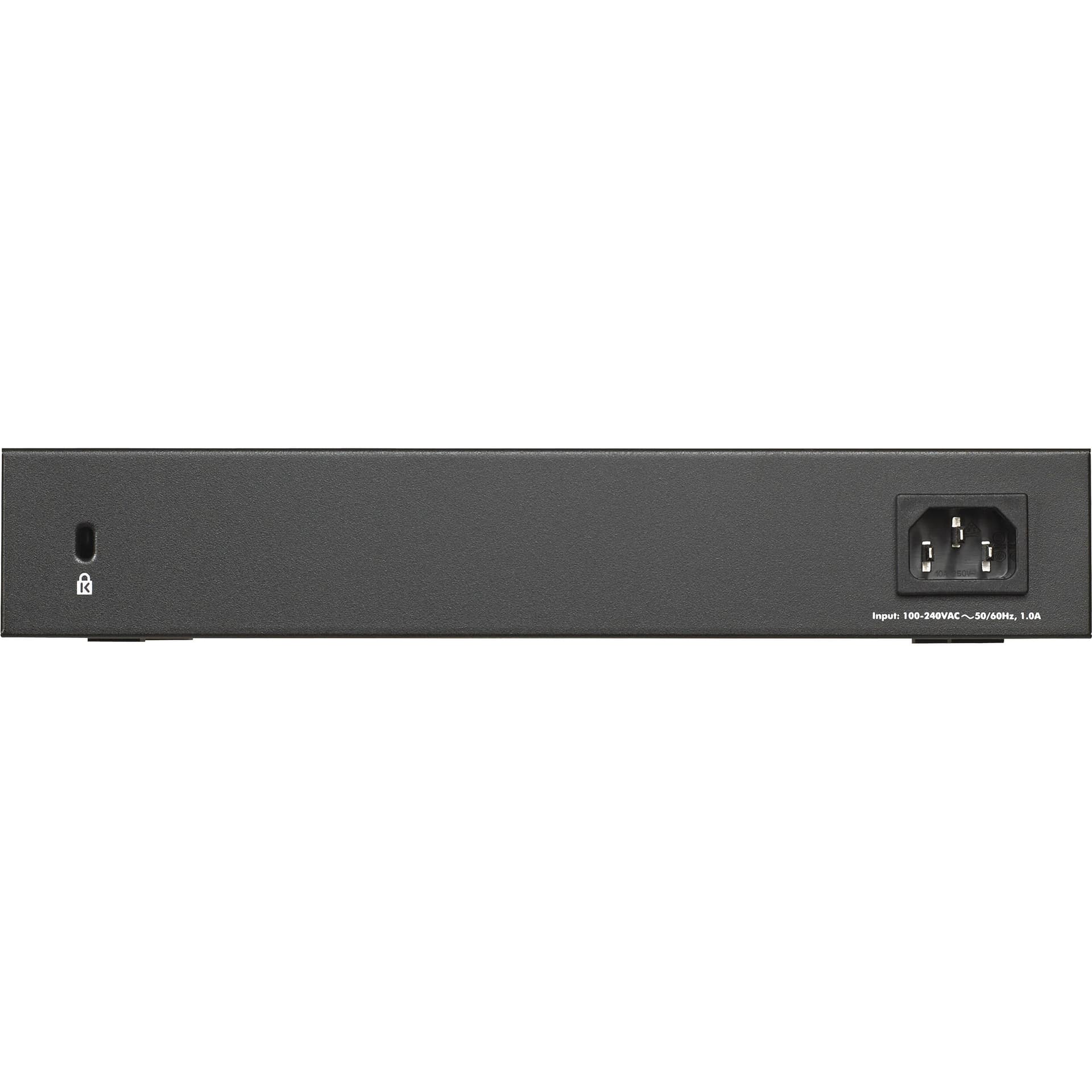 NETGEAR GS324-200NAS 24-port Gigabit unmanaged desktop switch fanless design