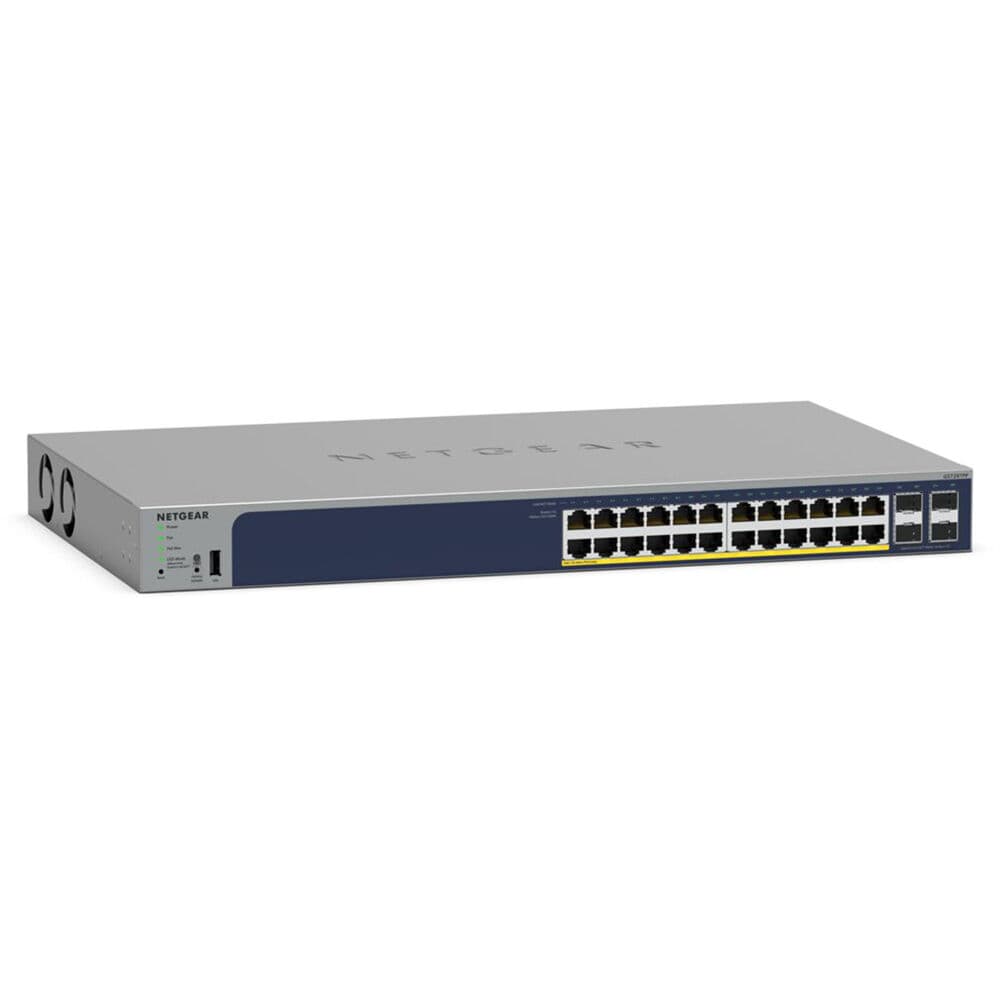 NETGEAR GS728TPP 28-Port Gigabit PoE+ Smart Switch | 4 SFP Enterprise