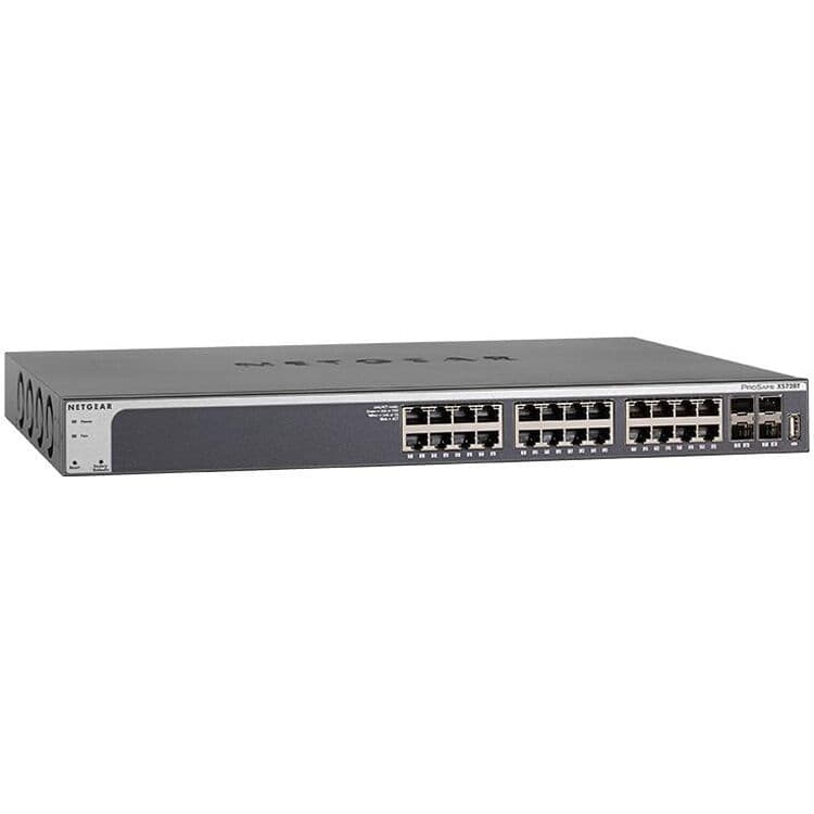 NETGEAR GS728TXP-300NAS 24-Port PoE+ Smart Switch | 10G SFP+, Enterprise