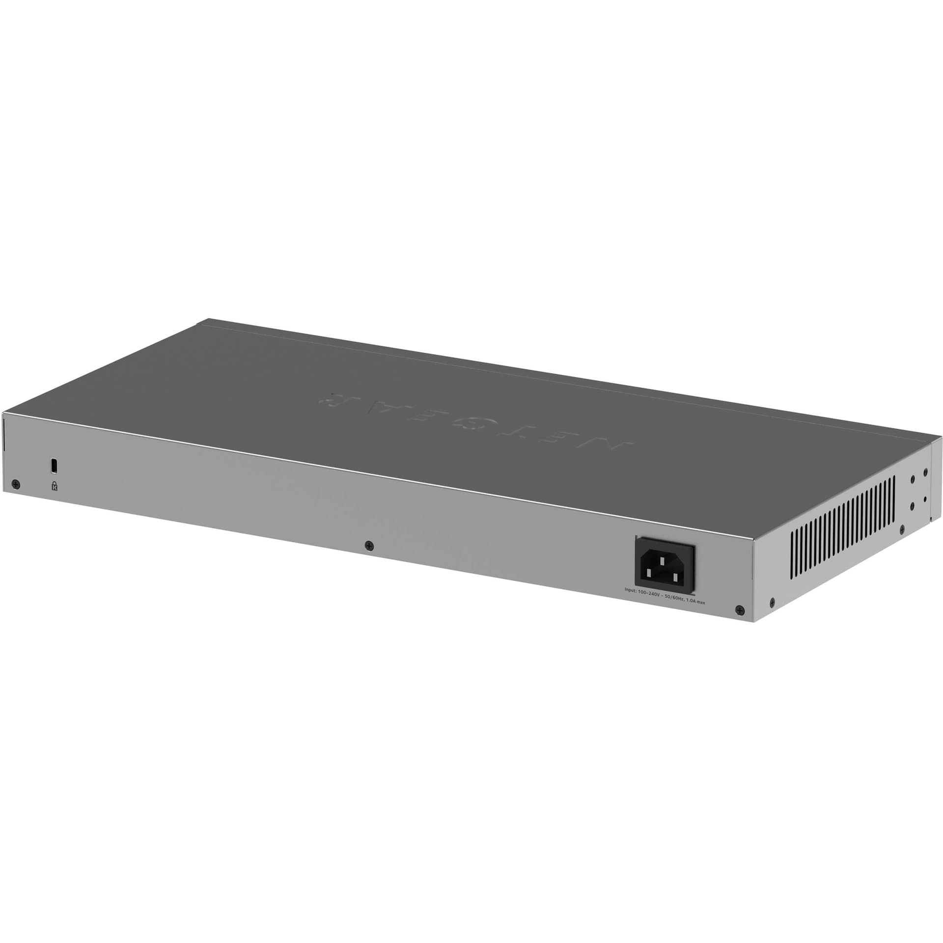Netgear 48-port Gigabit Ethernet unmanaged switch for high-density office network expansion
