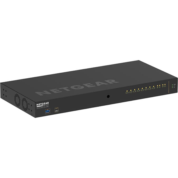 NETGEAR GSM4212P-100NAS M4250 10G2F PoE+ AV Switch | Managed