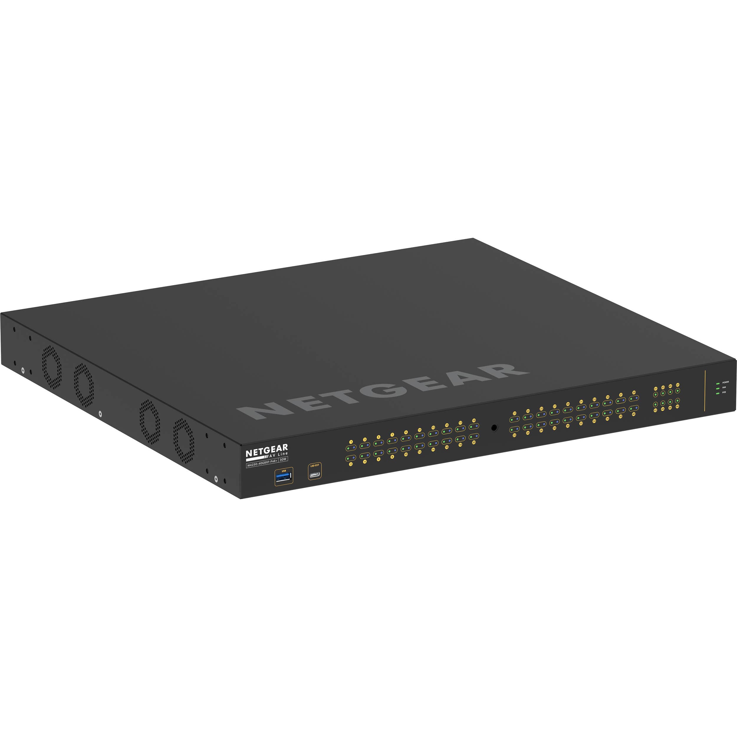 Netgear M4250 GSM4248PX 48-Port PoE+ Switch | Managed, 10G