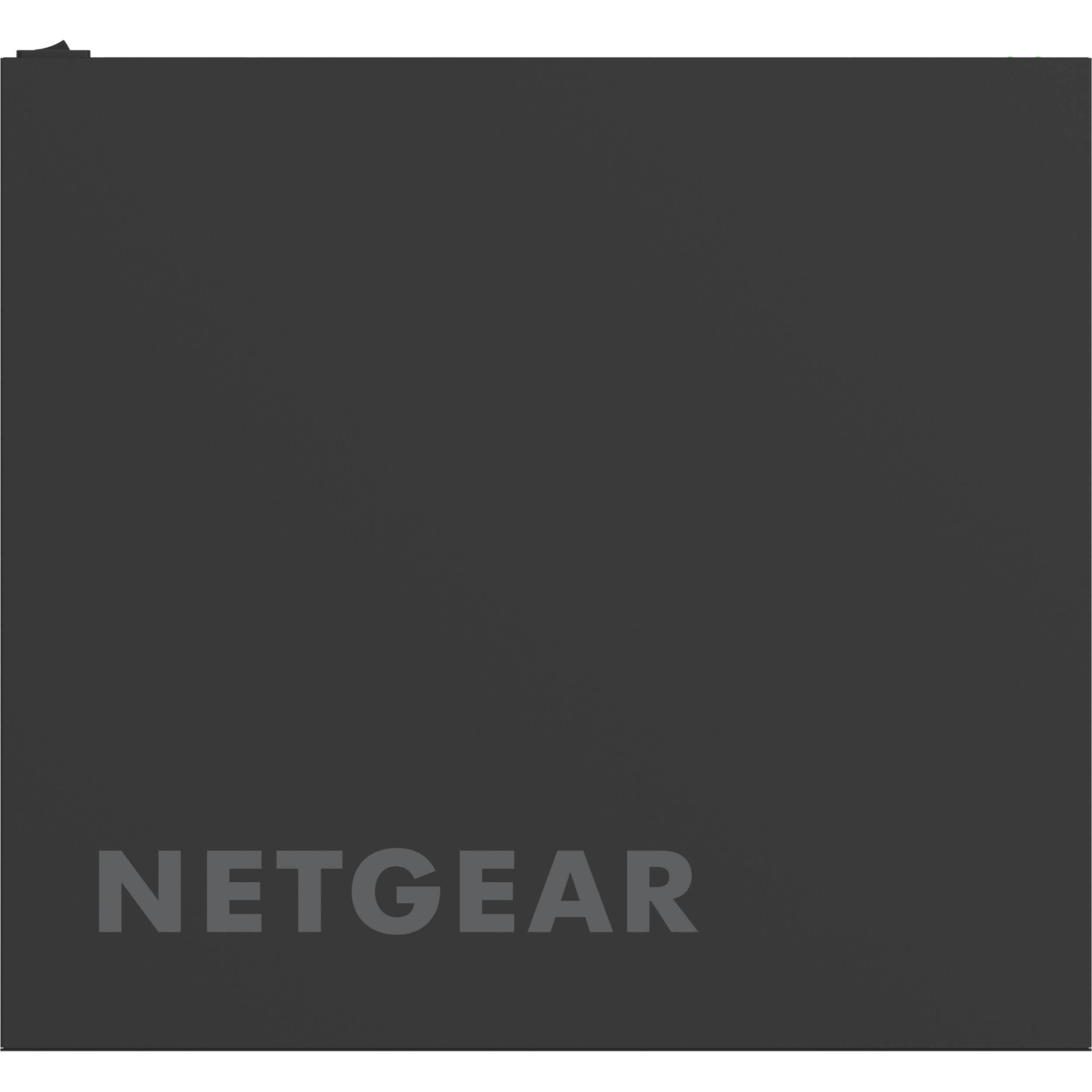 Netgear M4250 GSM4248PX managed 48-port PoE+ switch with 10G uplinks