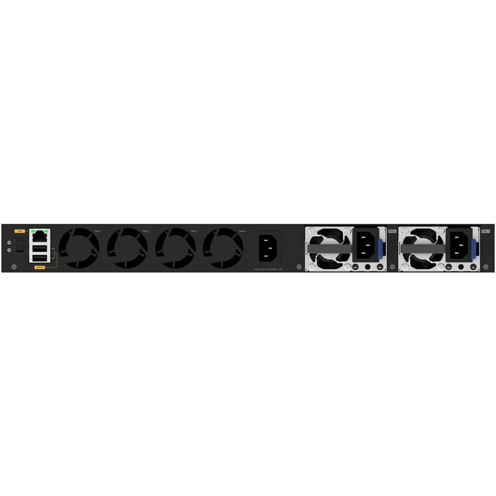 Netgear M4350-48G4XF managed data center switch with 48 ports and 4 SFP+ uplinks