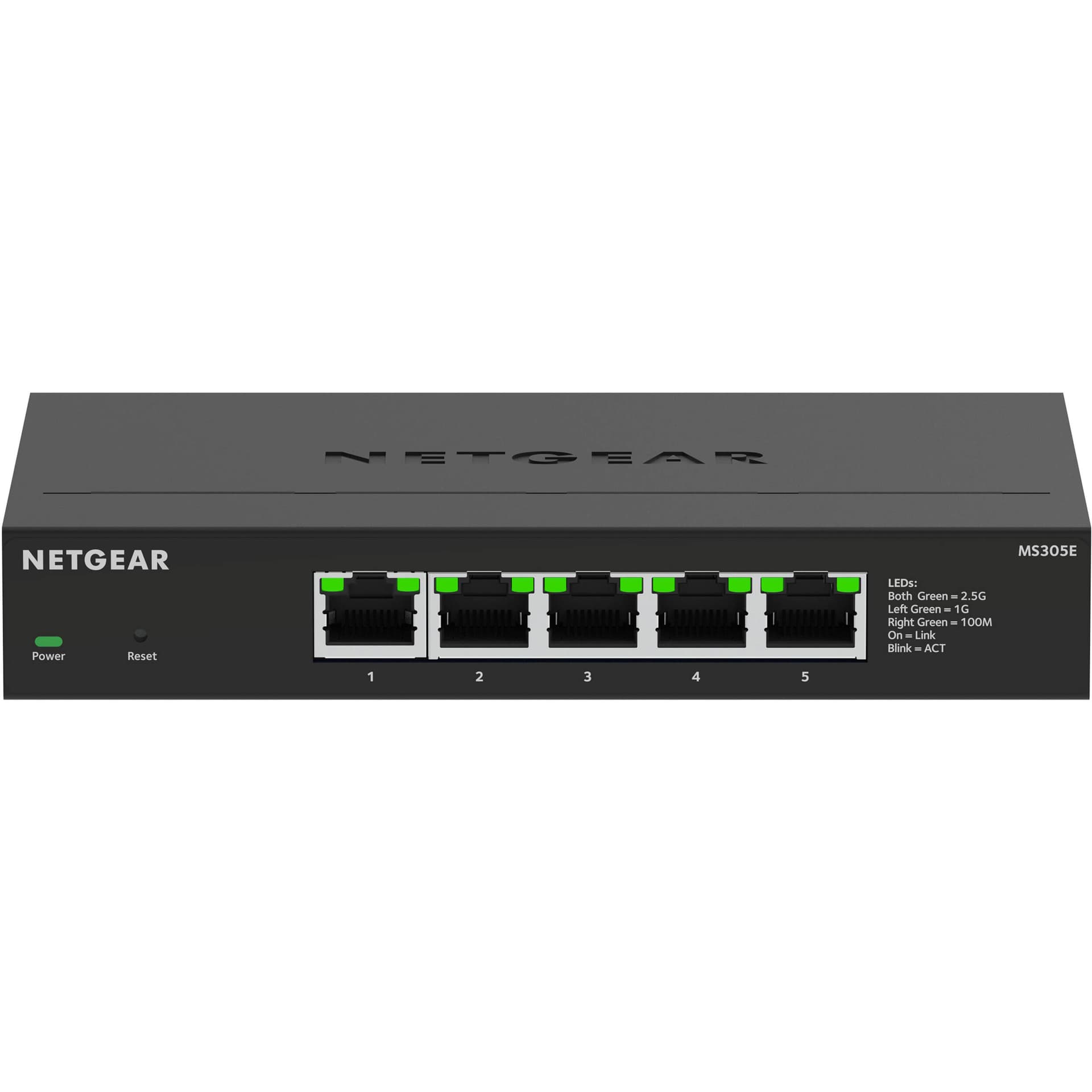 NETGEAR MS305E 5-port multi-gig unmanaged switch for compact edge connectivity