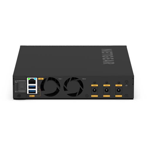 Netgear M4350-8M2V managed switch with 8 10GbE ports for Layer 2 enterprise networking