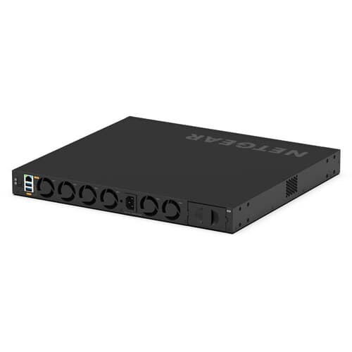 Netgear M4350-24F4X managed switch with 24 Gigabit Ethernet ports and 4 SFP+ uplinks