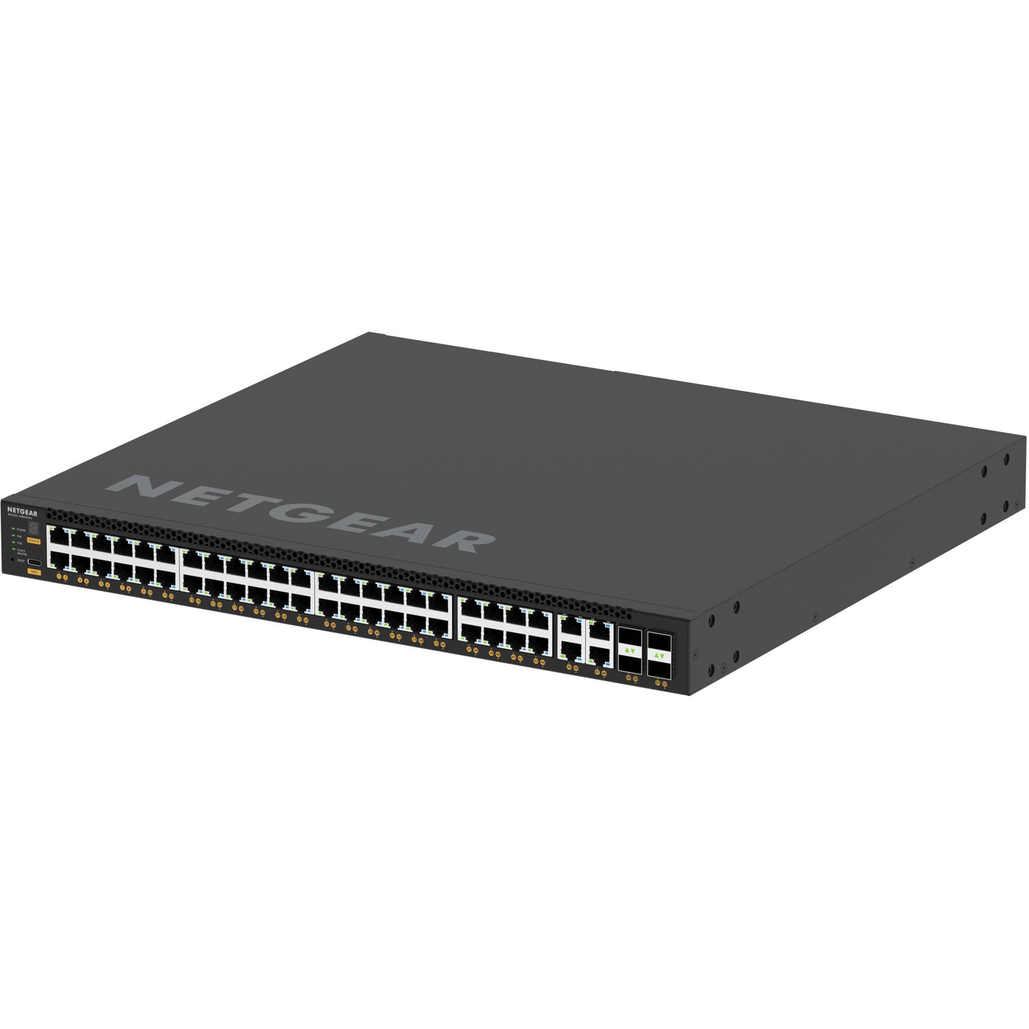 Netgear M4350-44M4X4V managed 25GbE data center switch with 44 ports and 4 SFP28 uplinks
