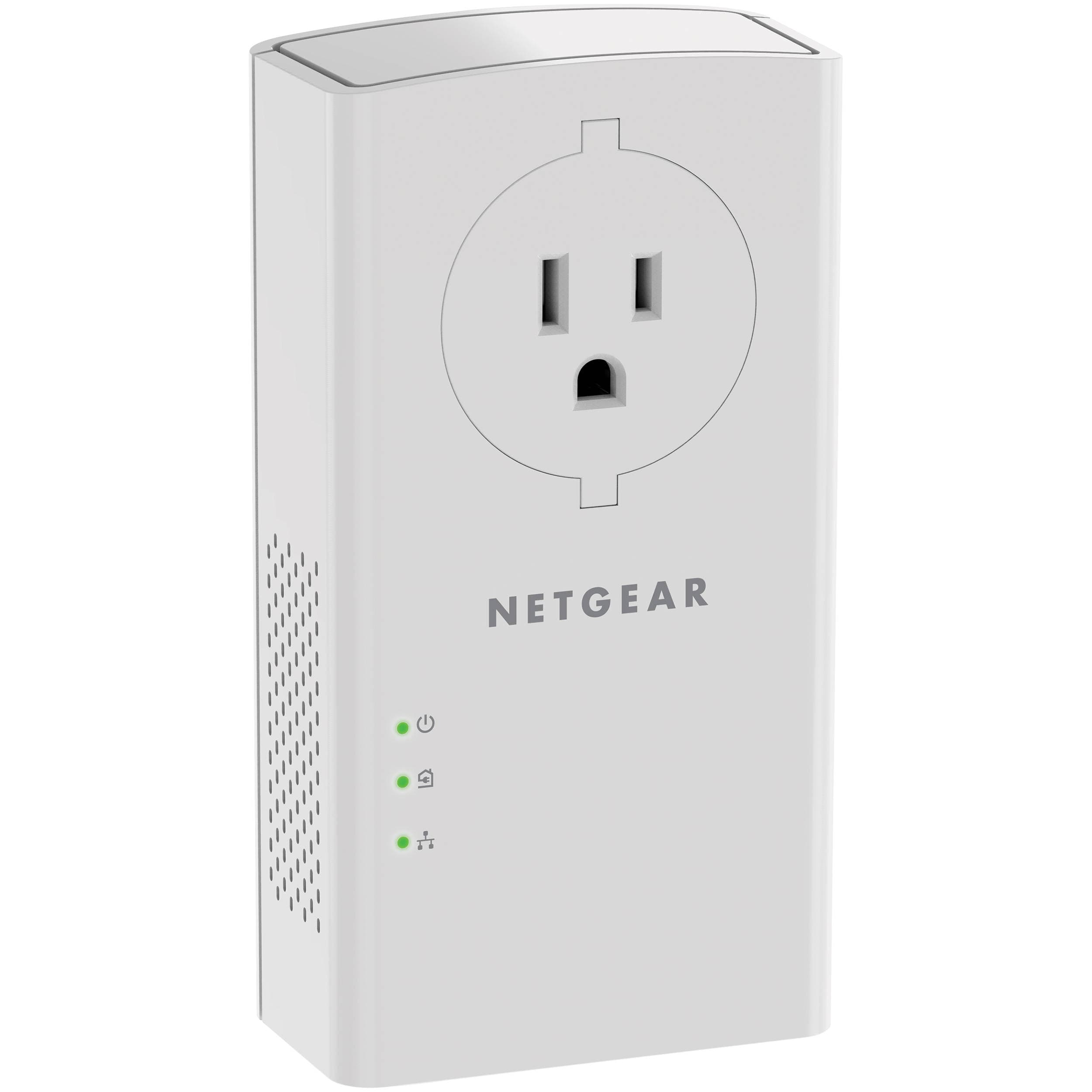 Netgear Powerline 2000 with Extra Outlet powerline Ethernet adapter for wired networking