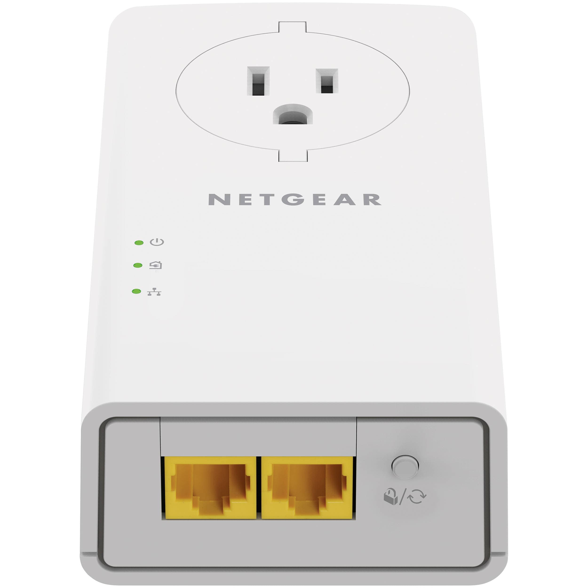 Netgear Powerline 2000 with Extra Outlet powerline Ethernet adapter for wired networking