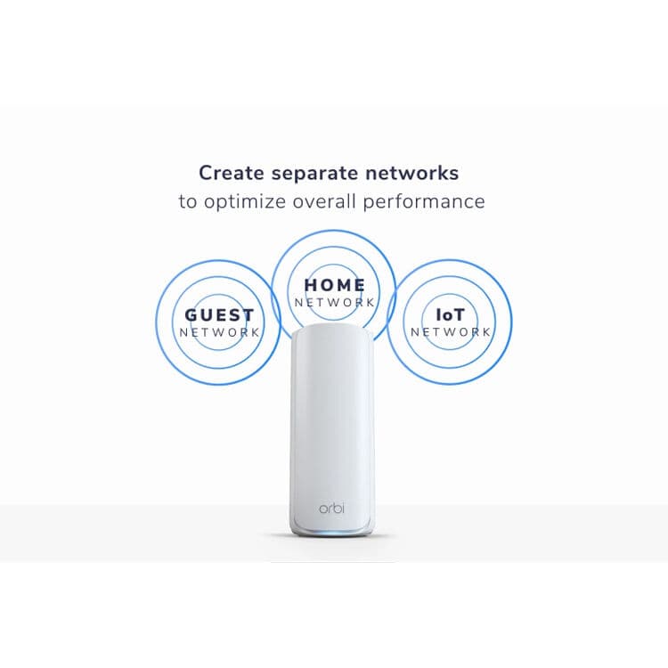 Netgear ORBI7 TB WiFi 7 2-pack mesh bundle with tri-band whole-home coverage