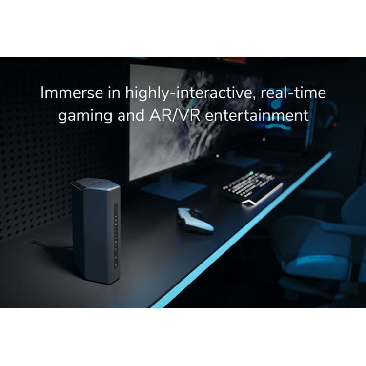 Netgear Nighthawk RS500 WiFi 7 BE12000 router for whole-home mesh coverage and multi-gig connectivity