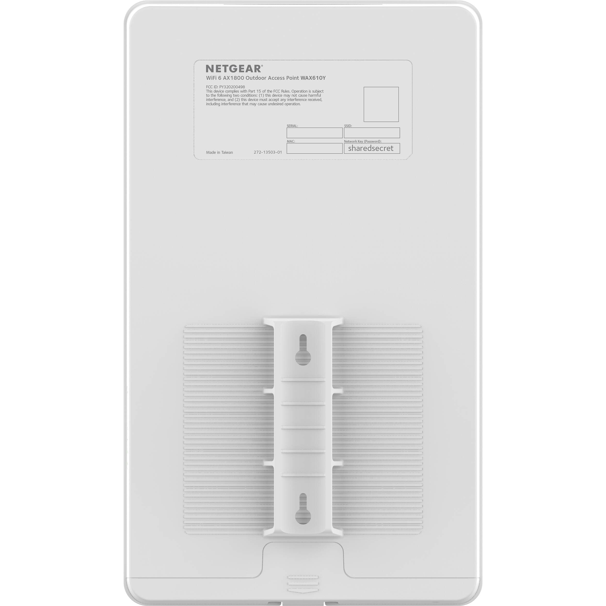 Netgear WAX610Y WiFi 6 outdoor access point for business wireless coverage