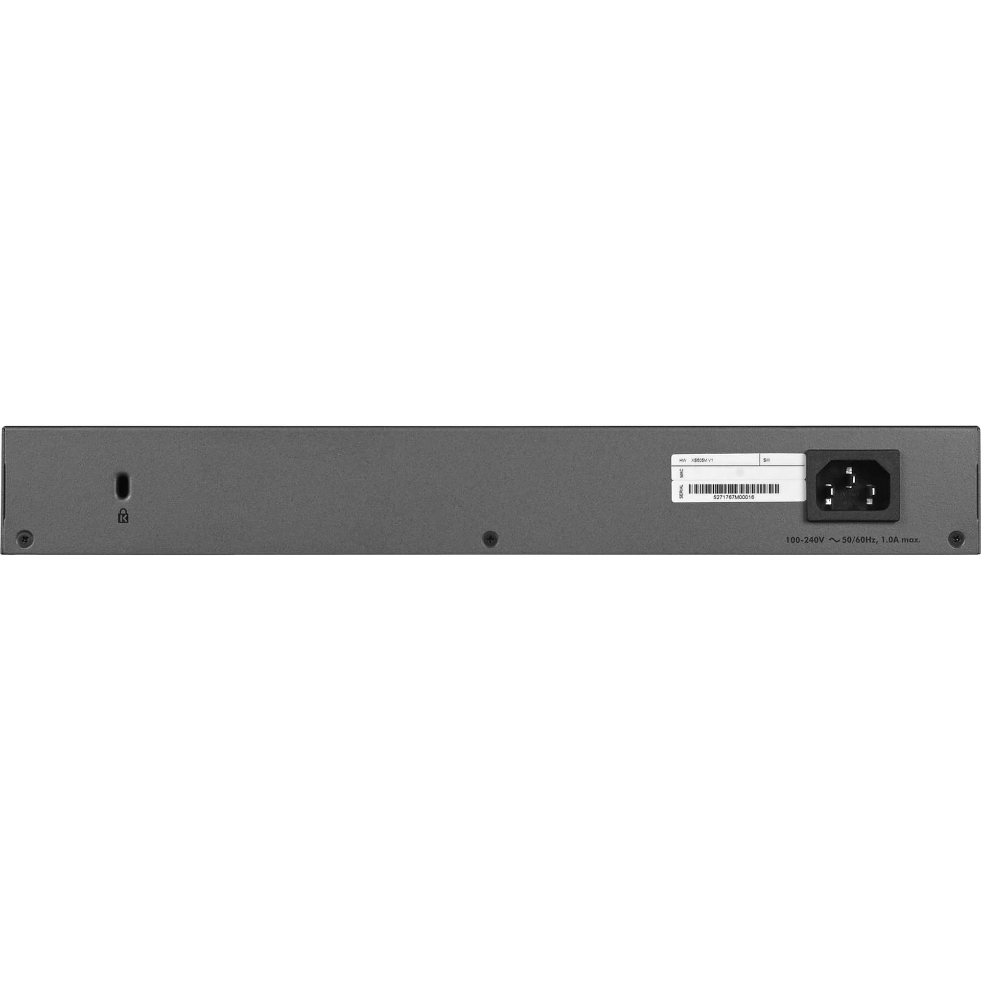 NETGEAR XS505M 5-port 10G multi-gig unmanaged switch for ProAV and high-speed edge networking