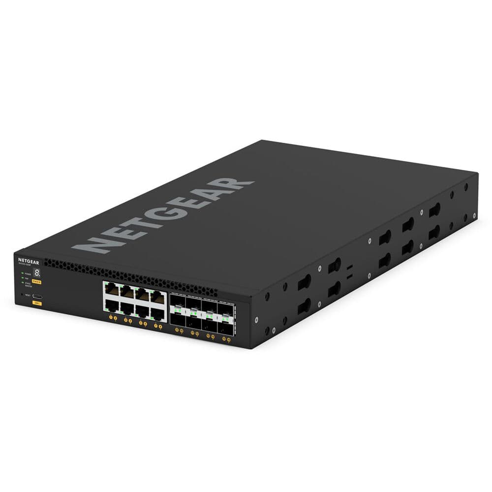 Netgear M4350-8X8F 16-port managed data center switch for rack deployment